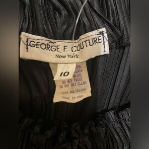 Vintage long black skirt